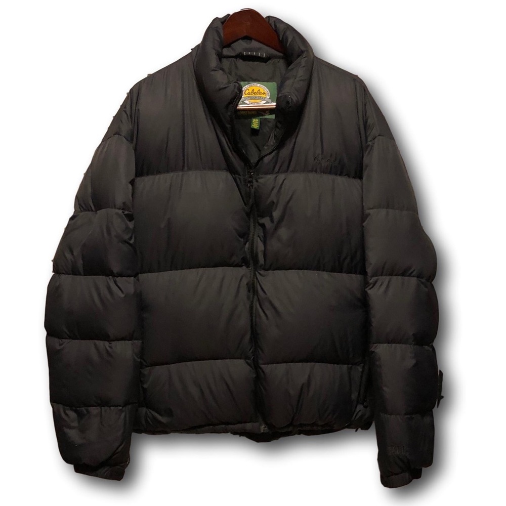 Cabela’s Authentic Down Filled Puffer Jacket.